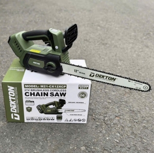 cưa xích pin dekton m21-cx12xcp