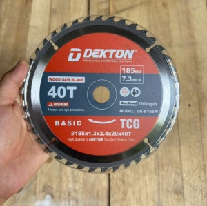 đĩa cắt gỗ dekton dk-b185w