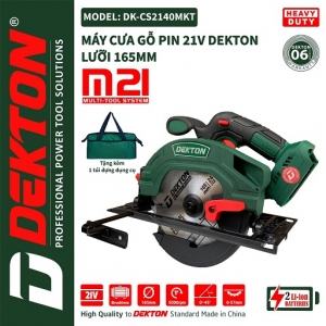 Máy cưa gỗ pin dekton DK-CS2140MKT ( chưa pin sạc)