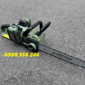 Máy cưa xích dùng pin 42v dekton m21x2-cx16xpro