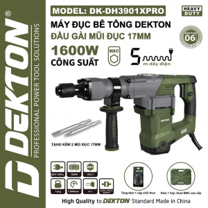 Máy Đục BÊ TÔNG Dekton 17mm DK-DH3901XPRO