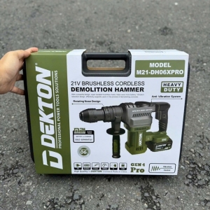 Máy đục bê tông dùng pin 21V Dekton M21-DH06PRO