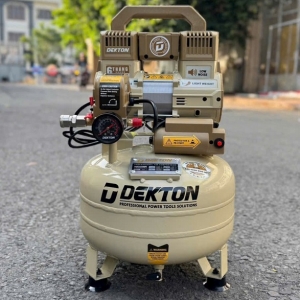 Máy nén khí dekton không dầu dk-ac2912vtg