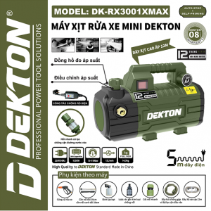 Máy rửa xe dekton dk-rx3001xmax