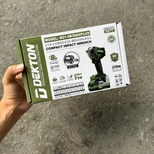 Máy siết mở bulong pin dekton m21-iw398x plus